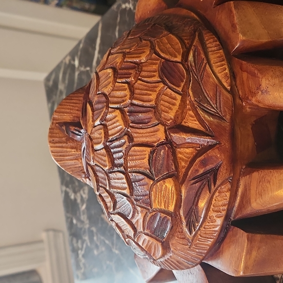 Crab shape wooden box - Picture 2 of 11